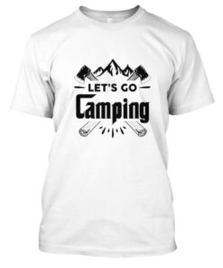 Kaos Lets Go Camping Berkemah Sejati Hobi
