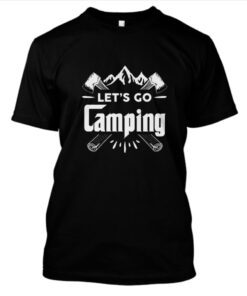 Kaos Lets Go Camping Berkemah Sejati Hobi